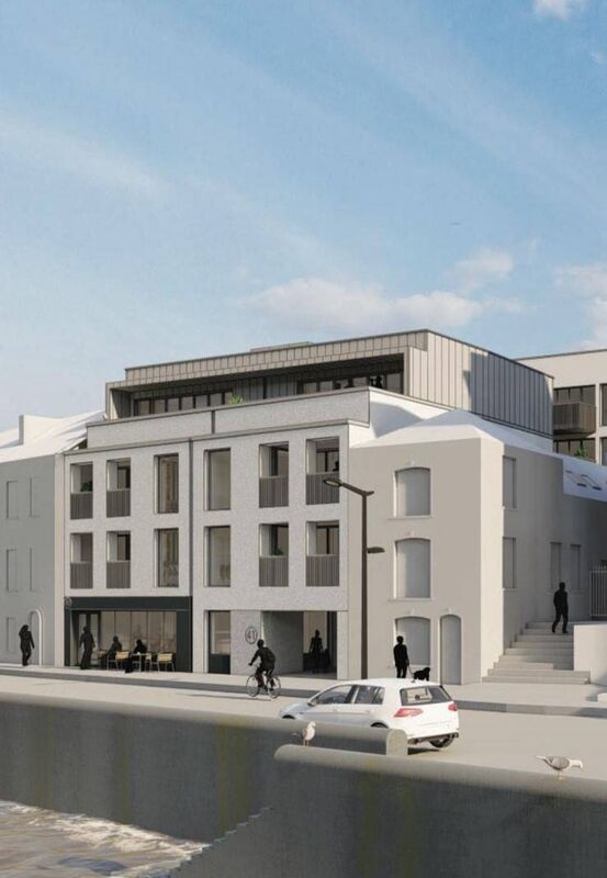 Artist's impression of what the Pope' Quay development will look like Artist's impression of what the Pope' Quay development will look like