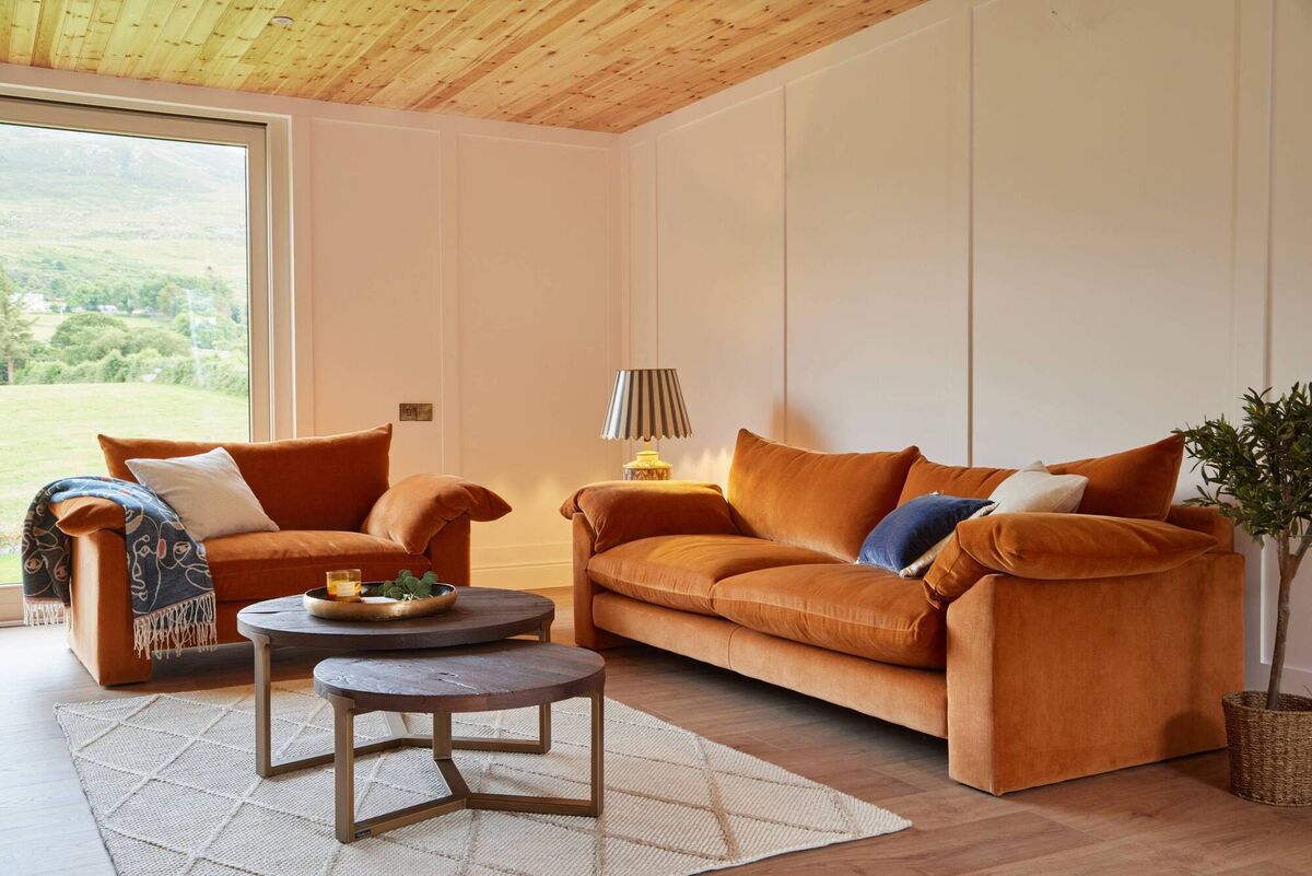 Arlington extra-large sofa, RRP €2875, Caseys, €2299 Arlington extra-large sofa, RRP €2875, Caseys, €2299