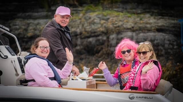 Women on the Water 2024: "Ger Barry looking after the ladies". Women on the Water 2024: "Ger Barry looking after the ladies".