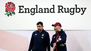 <p>DETAIL: Former Munster men Felix Jones and Aled Walters - who has returned to the Irish set-up - during their time with Steve Borthwick's England. Pic: Alex Davidson/Getty Images</p>