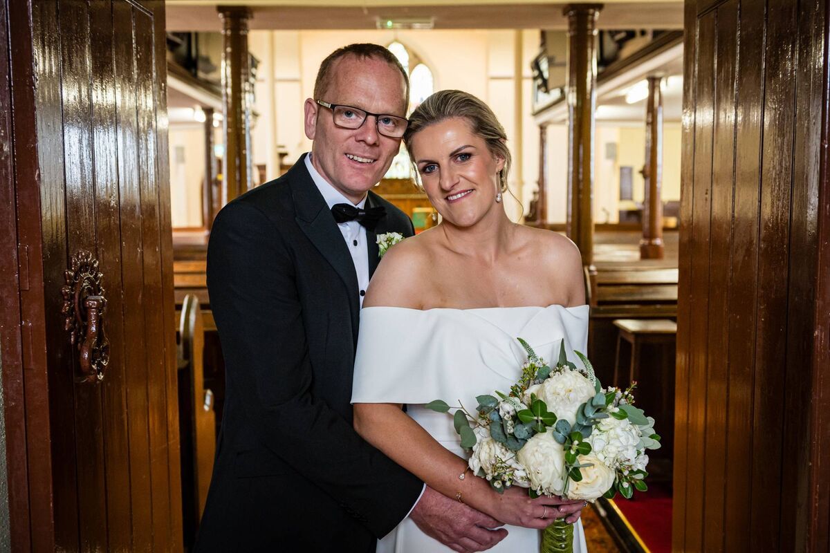 Emer Helen and Aidan Collins. Pictures: Dermot Sullivan