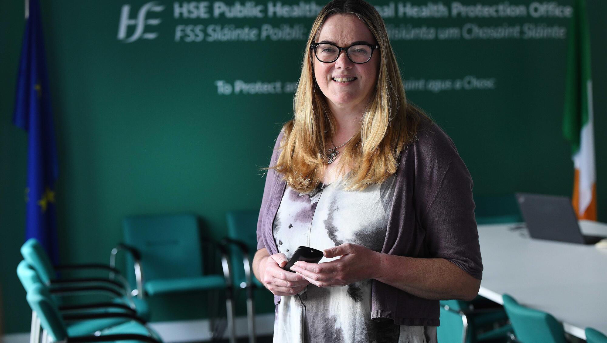  Patricia Garvey, epidemiologist with the HSE Health Protection Surveillance Centre Photograph Moya Nolan