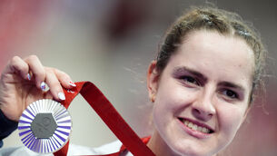 Great Britain’s Daphne Schrager after winning sliver (Adam Davy/PA)