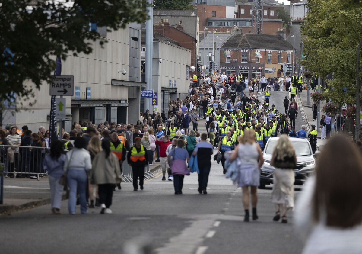 Fans flock to Croke Park for the show. Picture: Sam Boal/Collins Photos