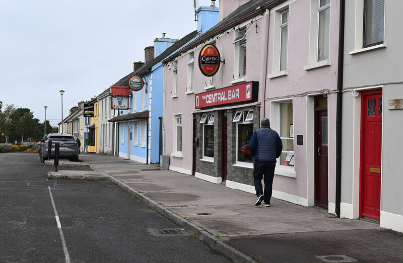 Knocknagree village in Co. Cork. There are only two pubs left in the village. Picture: Eddie O'Hare Knocknagree village in Co. Cork. There are only two pubs left in the village. Picture: Eddie O'Hare