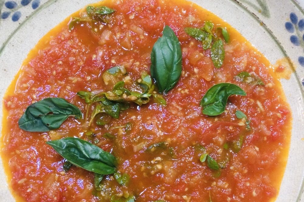 Tomato fondue