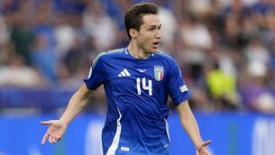 <p>New signing Federico Chiesa is not expected to feature against Manchester United (Nick Potts/PA)</p>