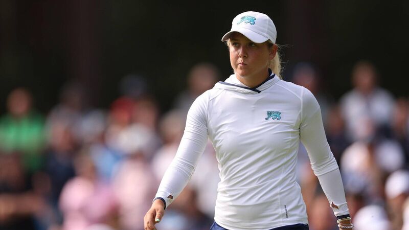 Douglas' Sara Byrne leads Great Britain and Ireland fightback on opening day of Curtis Cup