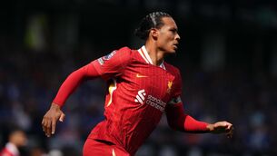 <p>Liverpool captain Virgil van Dijk is enjoying the Dutch influence brought by new head coach Arne Slot (Bradley Collyer/PA)</p>