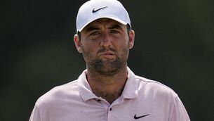 <p>Scottie Scheffler  (AP Photo/Mike Stewart)</p>