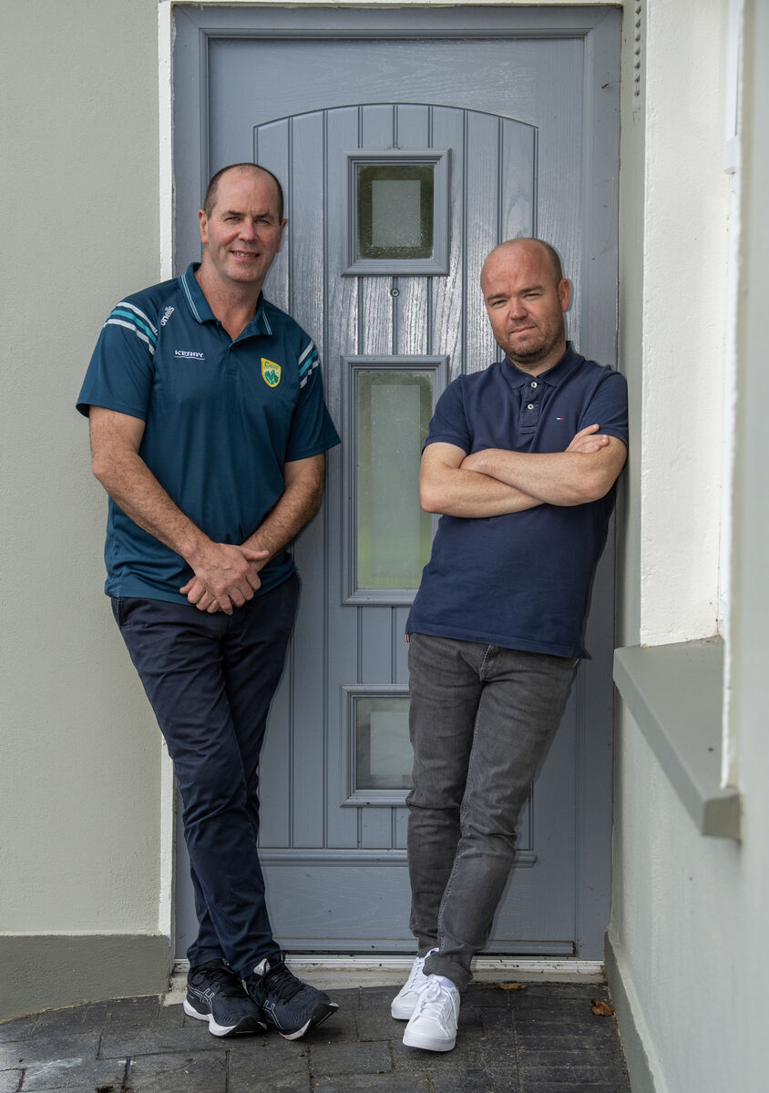 Mike Sheehy (left) and his nephew Brian Sheehy. Following careful monitoring and further tests, Brian successfully received a kidney donation from his uncle in 2014. Photo: Domnick Walsh © Eye Focus LTD.