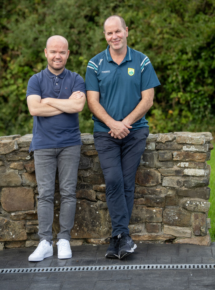 Mike Sheehy (right) and his nephew Brian Sheehy. Since receiving Mike's kidney, Brian says he has “gone from strength to strength'. Photo: Domnick Walsh © Eye Focus LTD.