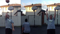 Aussie dad sinks once-in-a-lifetime basketball shot