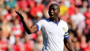 <p>2015: Leeds United's Sol Bamba in action during the Sky Bet Championship match between Middlesbrough and Leeds United. Pic: Richard Sellers/Getty Images</p>