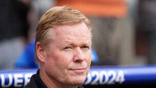 <p>Netherlands manager Ronald Koeman. Pic: Martin Rickett/PA Wire.</p>
