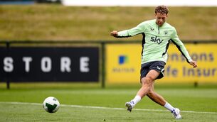 <p>IRELAND'S CALL: Kasey McAteer during a Republic of Ireland training session at the FAI National Training Centre in Abbotstown, Dublin. Photo by Stephen McCarthy/Sportsfile</p>