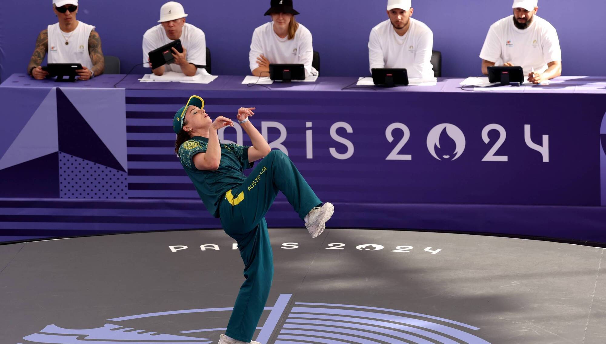 Raygun didn’t know whether to ‘hug or yell at’ Jimmy Fallon in wake of viral Paris Olympics performance