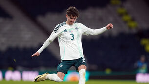 Trai Hume will take the captain’s armband for Northern Ireland against Luxembourg (Andrew Milligan/PA)