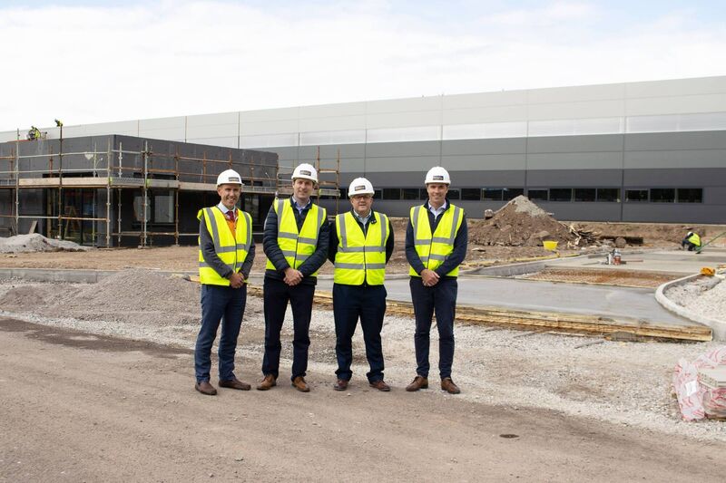 Pictured outside the new Little Island premises (L to R): Dosco financial controller Oliver Ryan, project manager David Kenefick, MD Pat Casey and sales director George Kenefick Pictured outside the new Little Island premises (L to R): Dosco financial controller Oliver Ryan, project manager David Kenefick, MD Pat Casey and sales director George Kenefick