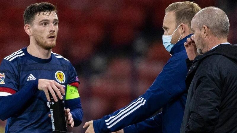 Andy Robertson tasks Scotland with raising Tartan Army’s spirits after Euro 2024