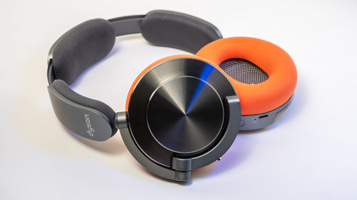 Dyson OnTrac headphones. Picture: Noel Campion.