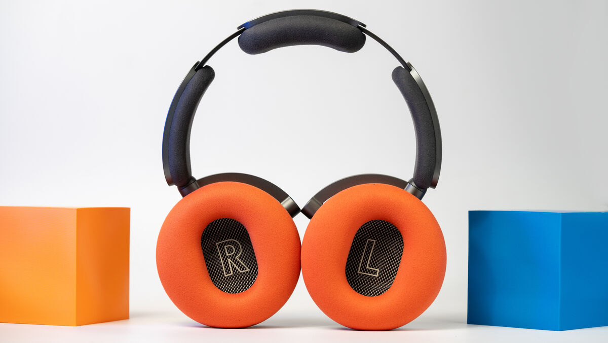 The replaceable ear cushions and outer caps cost 50 each. Picture: Noel Campion.