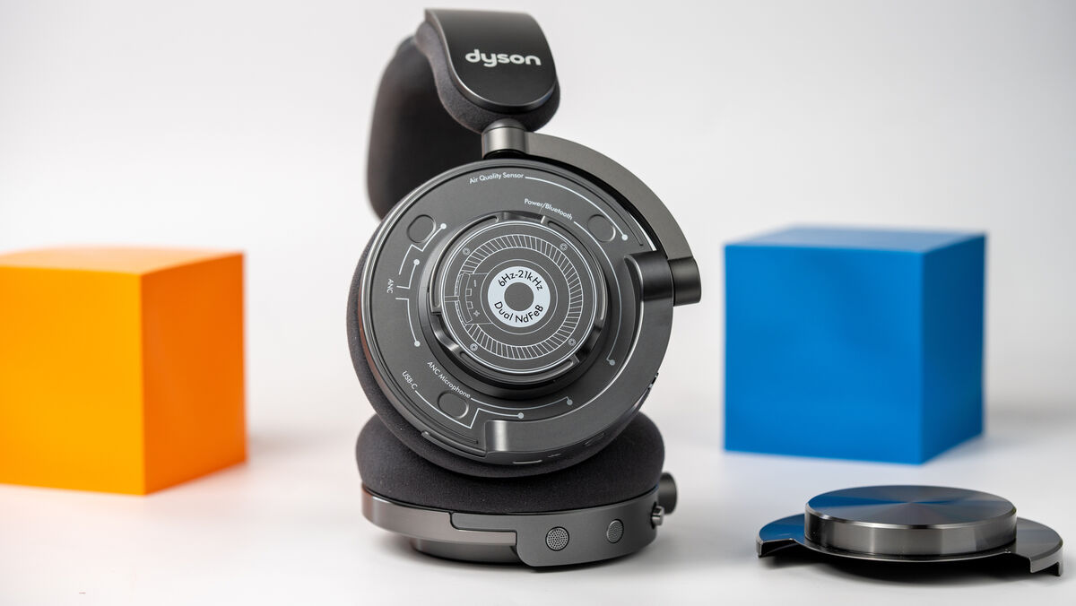 The Dyson OnTrac has a frequency range from 6Hz to 21kHz. Picture: Noel Campion.