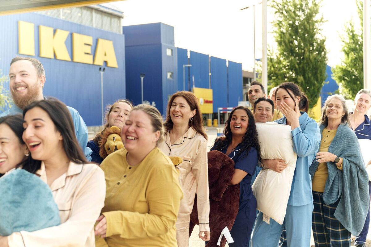 IKEA's Pyjama Day