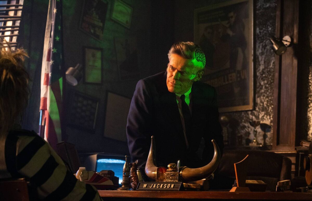 Willem Dafoe stars as Wolf Jackson. Picture: Parisa Taghizadeh