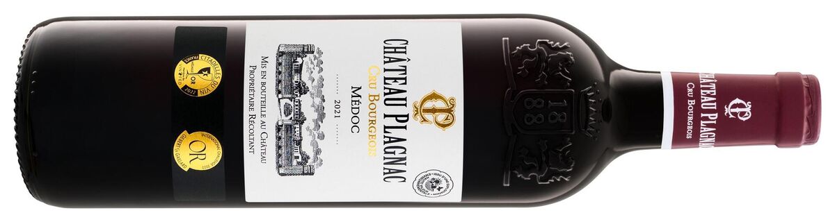 Château Plagnac Cru Bourgeois 2021, Médoc, Bordeaux, €10.99