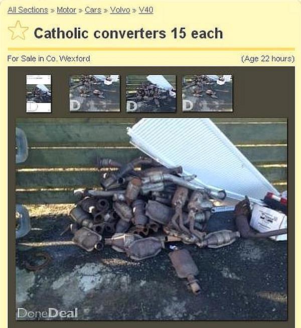 For Sale: 25 'Catholic converters'