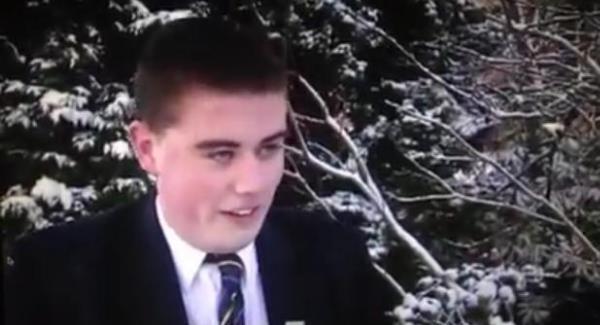 VIDEO: Derry lad gives UTV his two cents on all this snow
