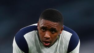 <p>HITTING BACK: Steven Bergwijn.</p>
