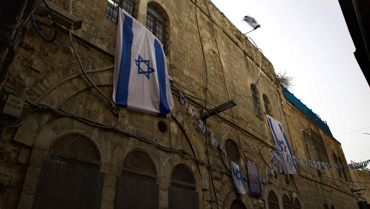 Israeli settlers have taken possession of several properties in the Muslim quarter of the old city of Jerusalem. Picture: Tom Clarke/Hannah McCarthy Photography
