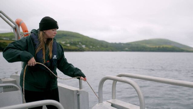 <p>Jane Garczynski, marine and wildlife biologist, in Ireland's Coast, a three-part series starting Sunday, September 15 at 6.30pm on RTÉ One and RTÉ Player</p>