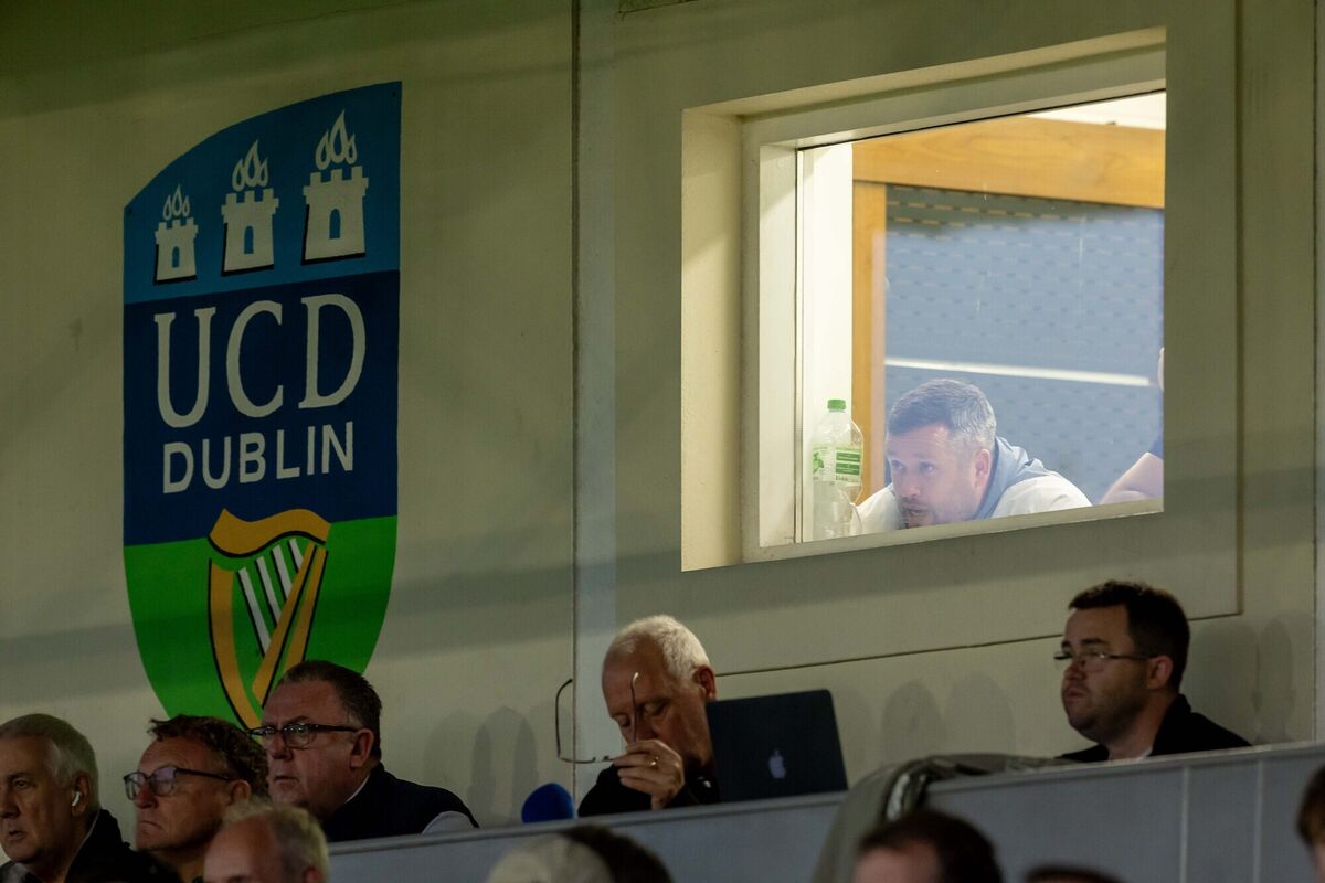 Cork City manager Tim Clancy watches the game from the stand. Pic: ©INPHO/Morgan Treacy Cork City manager Tim Clancy watches the game from the stand. Pic: ©INPHO/Morgan Treacy