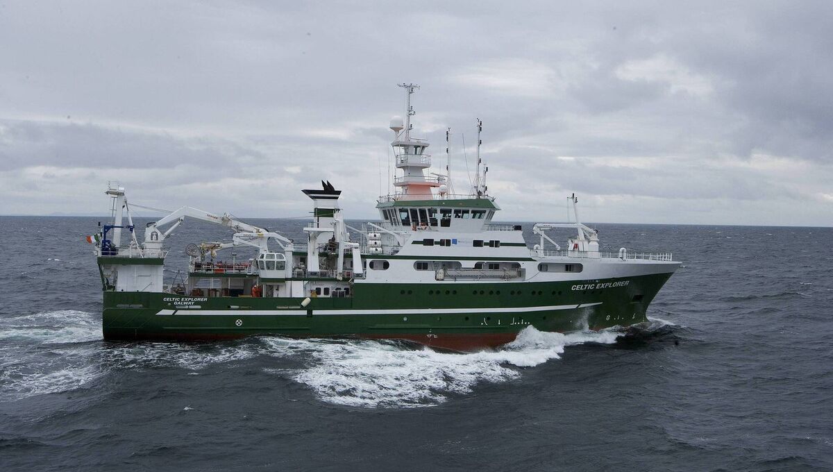 The Marine Institute’s RV Celtic Explorer set sail to West Greenland in July, to facilitate a collaborative research survey between three American universities. Picture: David Branigan/Oceansport The Marine Institute’s RV Celtic Explorer set sail to West Greenland in July, to facilitate a collaborative research survey between three American universities. Picture: David Branigan/Oceansport