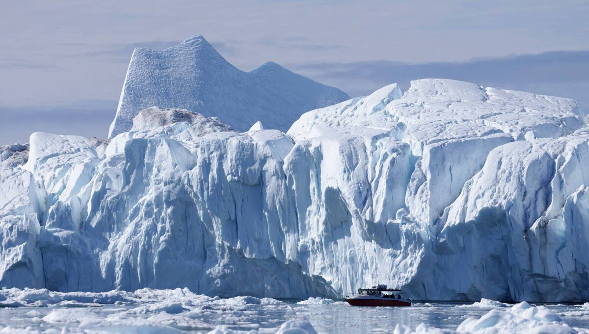 Earlier this year, scientists released a study in which they concluded that Greenland's glaciers, which all descend from the Greenland ice sheet, have retreated about 20% more than previously estimated. Picture: Sean Gallup/Getty Earlier this year, scientists released a study in which they concluded that Greenland's glaciers, which all descend from the Greenland ice sheet, have retreated about 20% more than previously estimated. Picture: Sean Gallup/Getty