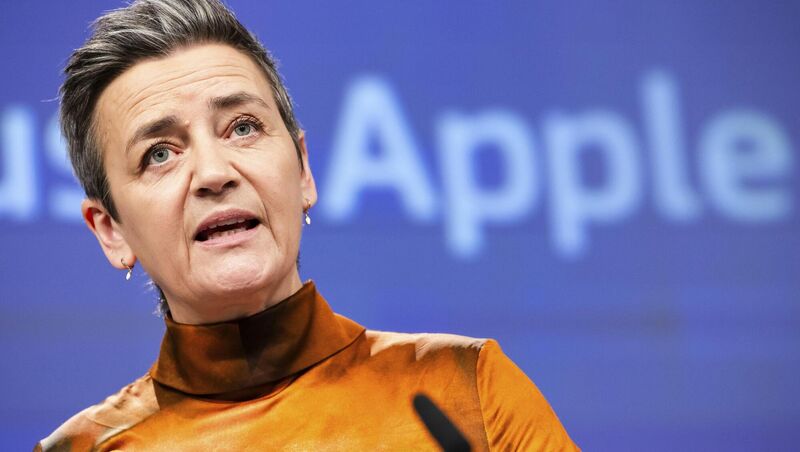 EU Competition Commissioner Margrethe Vestager said what Ireland does with the €13bn is now up to the Government.