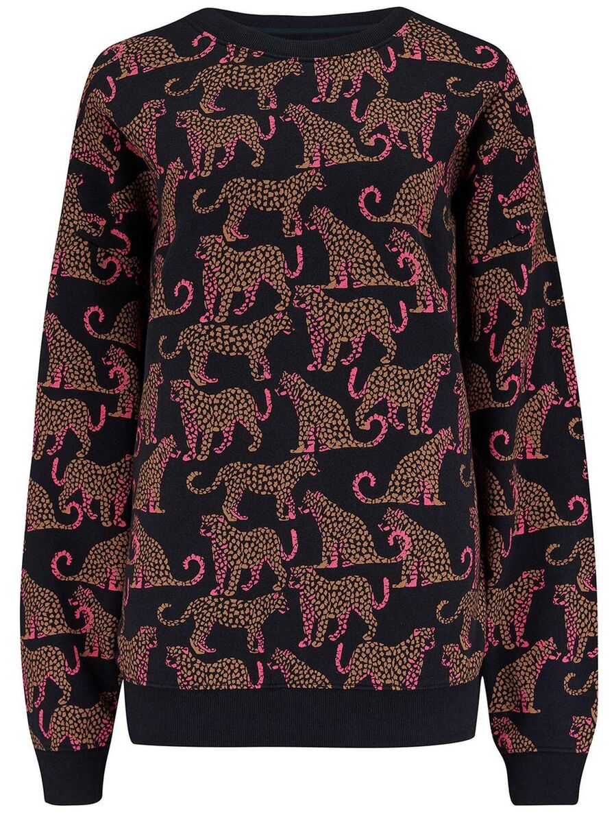 Leopard Print Sweatshirt, €74.99, Sugarhill at iClothing Leopard Print Sweatshirt, €74.99, Sugarhill at iClothing