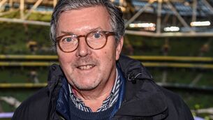 <p>Legendary broadcaster George Hamilton has been the voice of many great moments in Irish sporting history. Picture: Sportsfile</p>