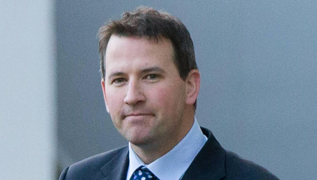 Among ex-superintendent Murphy's fellow inmates in Midlands Prison were Graham Dwyer (above) who is serving a life sentence for the murder of Elaine O’Hara, serial killer Mark Nash, and paedophile Bill Kenneally. Picture: Courtpix