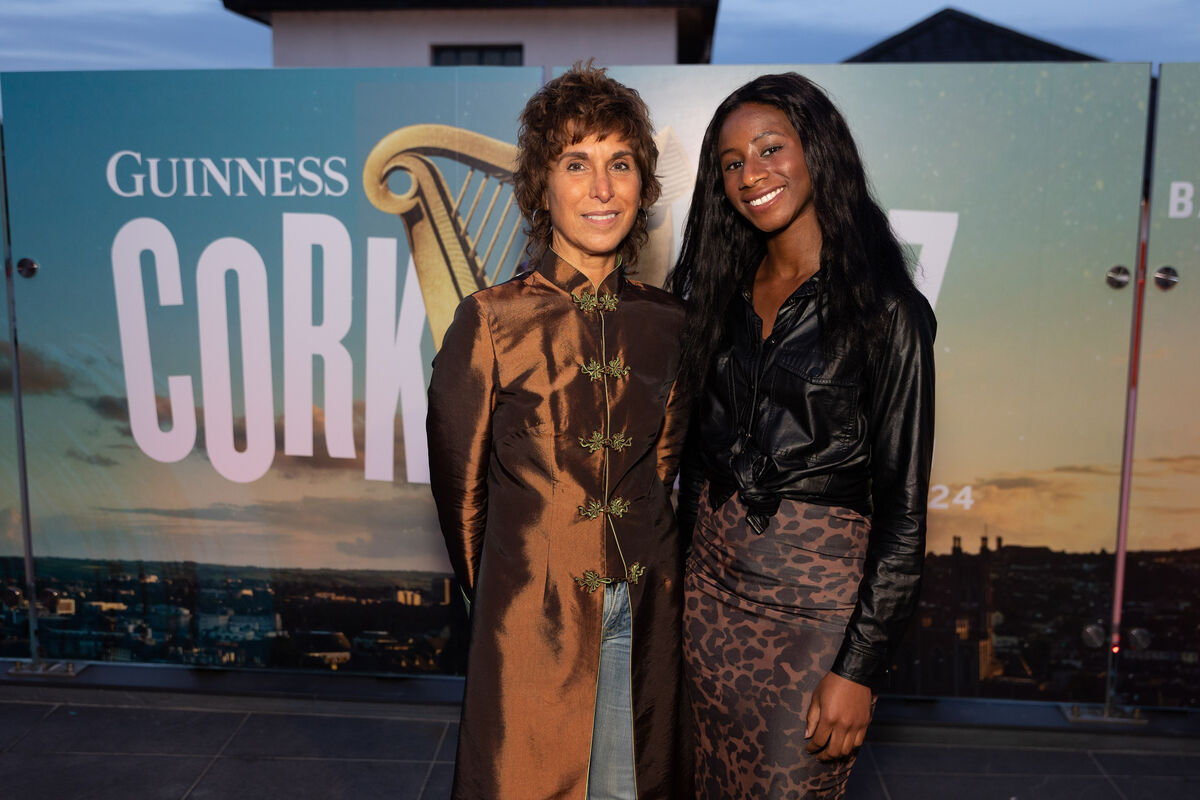 Athena Spanakos and Alicia Olaniran at the programme launch.