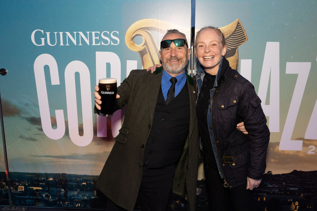 George Patterson and Orlagh Patterson at Cyprus Avenue. 