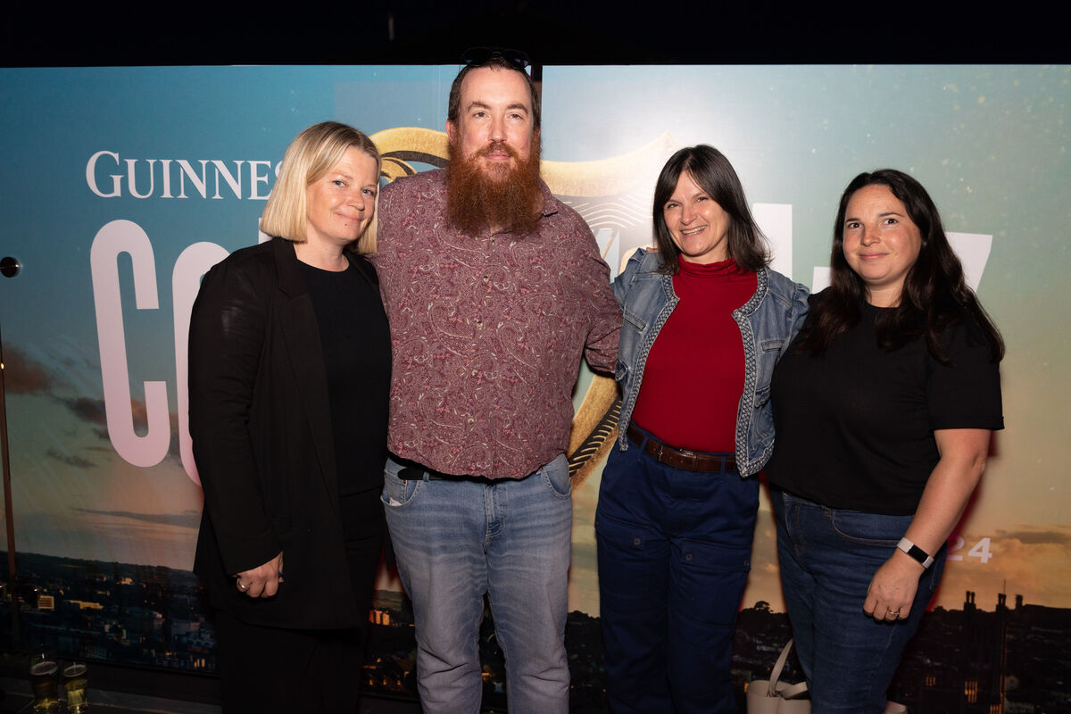  Rose-anne Kidney, Conall Ó Riain, Kath Gorman,  and Susan Holland.