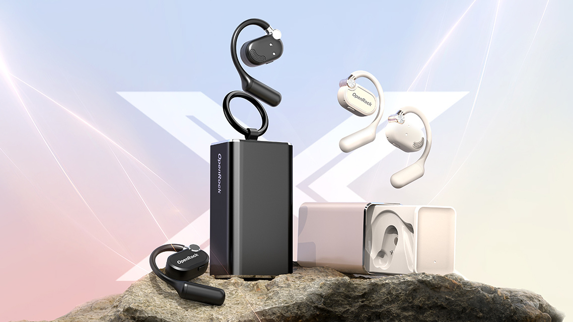 OpenRock X: Premium open-ear earbuds deliver comfort, safety, and impressive sound quality