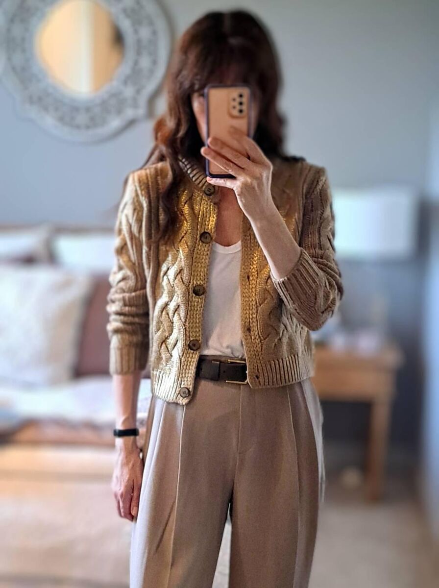 Annmarie O'Connor: big shoulder energy for the autumn