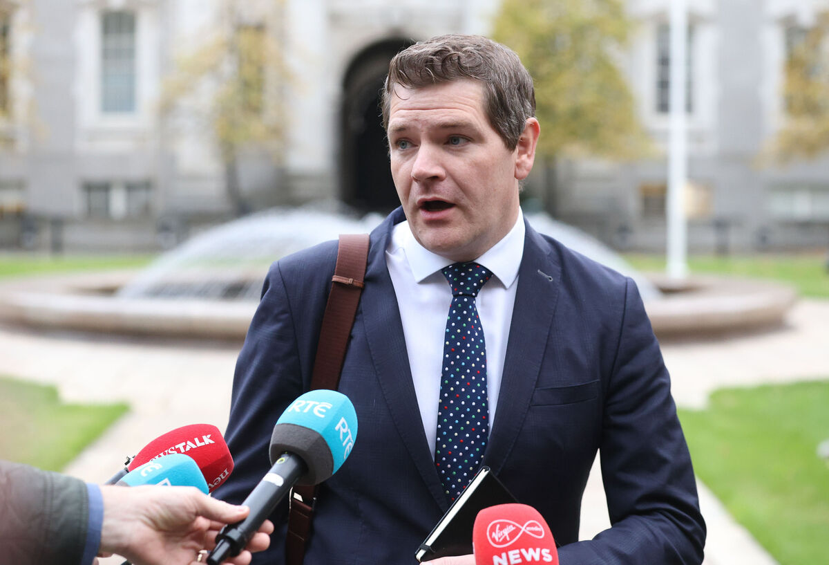 
                            Enterprise Minister Peter Burke said in the next decade we 'have to invest more in our grid [than we have] since the foundation of the State'. Picture: Sasko Lazarov / RollingNews.ie