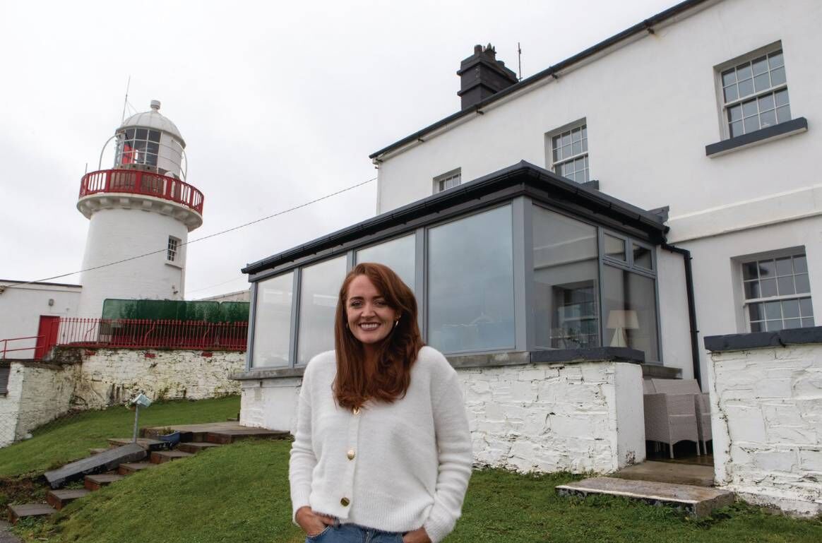 Saoirse Fitzgerald is the owner of ‘The Lighthouse Keeps Her’, an Airbnb renovated lighthouse beside the beach in Youghal.