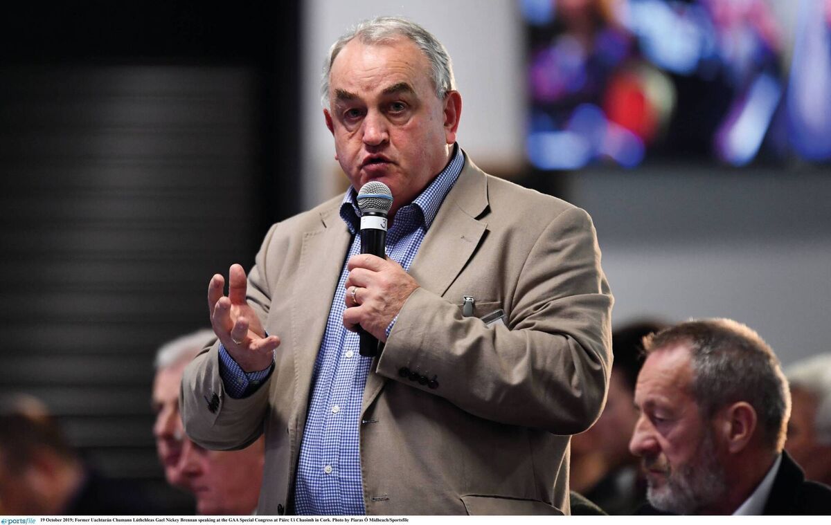 Former GAA president Nickey Brennan Former GAA president Nickey Brennan